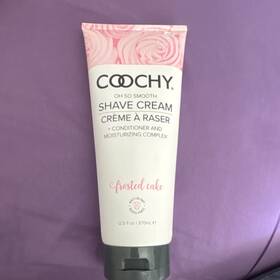 Coochy Coo1003-12 Anti Bump Rash Free Shave Cream Frosted Cake Scent 12.5 Fl Oz