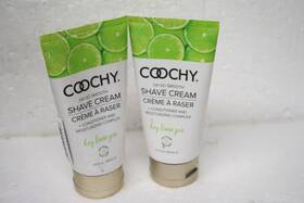Coochy Coo1008-03 2 Of Rash Free Shave Cream-key Lime Pie 3.4oz Each