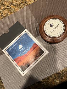 Crabtree And Evelyn 216012 For Men Nomad Shave Soap In Wooden Bowl 3.5oz New Box