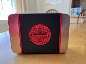 Crabtree & Evelyn 044936333375 And Indian Sandalwood Shave Duo Tin Gift- Rare