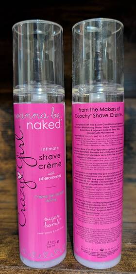 Crazy Girl 638258702287 Sugar Bomb Wanna Be Naked Shave Creme Cream With Pheromones 8oz
