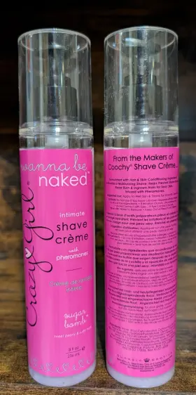 Crazy Girl 638258702287 Sugar Bomb Wanna Be Naked Shave Creme Cream With Pheromones 8oz Crazy Girl 638258702287 Sugar Bomb Wanna Be Naked Shave Creme Cream With Pheromones 8oz
