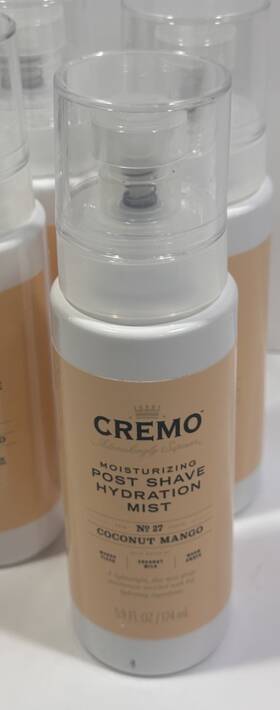 Cremo 22346l13l1 Moisturizing Post Shave Coconut Mango Hydration Mist 5.9fl Oz