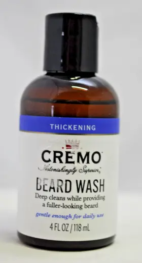 Cremo 811847030354 Thickening Beard Wash 4 Oz