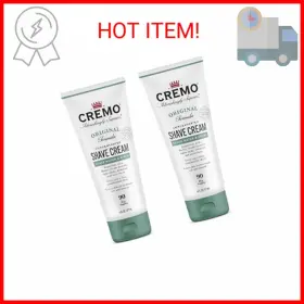 Cremo 811847031238 Barber Grade Silver Water And Birch Shave Cream Astonishingly Superior Ultr