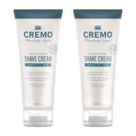 Cremo 811847037209 Sensitive Shave Cream 2 Pack Astonishingly Superior Ultra-slick Shaving