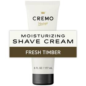 Cremo 811847038251 Heritage Green Mens Shave Cream Fresh Timber Scent 6 Fl Oz
