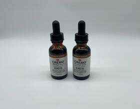 Cremo 858098007070 Beard Oil Bourbon Vanilla Scent Softens Beards - 1 Fl Oz Each 2 Pack