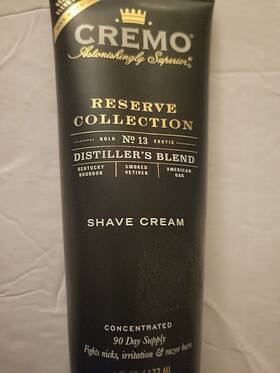 Cremo 858098007568 2cremo Reserve Collection Shave Cream #13 Distillers Blend Concentrated 6 Fl Oz