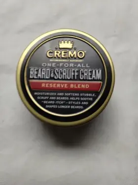 B07fxyyr36 Cremo Beard And Scruff Cream Distilles Blend 4 Ounces Soothe Itch 99% Full