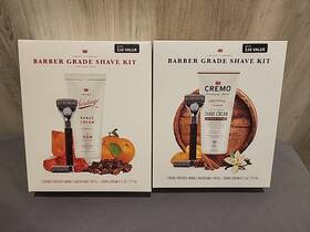 Cremo Fc23006986 Lot Of 2 Barber Grade Shave Kits Heritage Red Spiced Amber And Original Formula