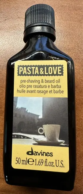 Davines 004608267058 Pasta And Love Pre Shaving Beard Oil 1.69oz Moisturizing Almond Jojoba Davines 004608267058 Pasta And Love Pre Shaving Beard Oil 1.69oz Moisturizing Almond Jojoba