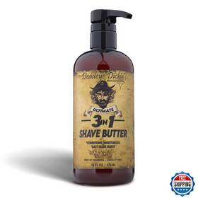 Deadeye Dicks B0d2lw67df Deadeyedicks 3-in-1 Shave Butter Face Head And Body. Natural Smooth