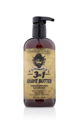 Deadeyedicks 445043362341 3-in-1 Shave Butter For Men Natural Shaving Cream Mens Face