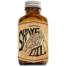 Death Grip 705353352966 Shave Oil Tea Tree Pre-shave Soften Bristles For All Natural Razor Glide Pre Death Grip 705353352966 Shave Oil Tea Tree Pre-shave Soften Bristles For All Natural Razor Glide Pre