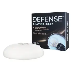 Defense Soap 804551498800 Sandalwood Shaving 3.5 Oz
