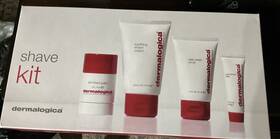 Dermalogica 666151000698 Gift Shave Kit Pre-shave Guard Post-shave Balm Cream Scrub New