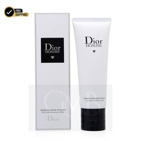 Dior 348901553582 Christian Homme Shave Cream 4.2 Oz 125 Ml Smooth Skin Shaving Creams Men