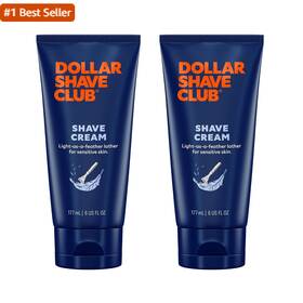 Dollar Shave Club 313021576516 Cream 6 Ounce 2 Pack Hydrating Shaving For S