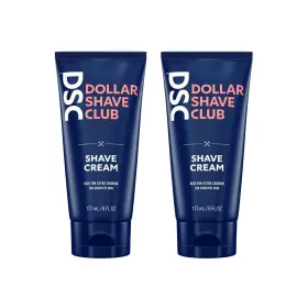 Dollar Shave Club 445010692686 Cream 6 Ounce 2 Pack Hydrating Shaving For S