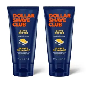 Dollar Shave Club 445024095060 Butter 2-pack For Sensitive Skin A Translucent Sha