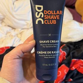 Dollar Shave Club 68729841 Cream For Sensitive Skin Face 177 Ml / 6 Us Fl Oz