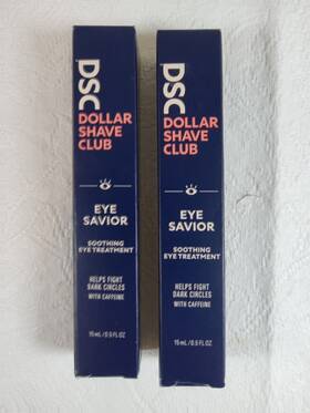 Dollar Shave Club 811346020610 Dsc Eye Savior Fight Dark Circles 15ml/0.5 Fl Ounce X 2