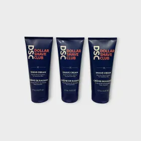 R0307870 Dollar Shave Club Cream 3-pack 6 Oz Each Sensitive Skin Extra Cushion R0307870 Dollar Shave Club Cream 3-pack 6 Oz Each Sensitive Skin Extra Cushion
