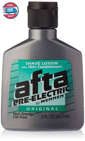 Dot Foods-colgate Palmol 726085017107 Afta Pre-electric Shave Lotion With Skin Conditioners Original 3 Oz Pack Of 9