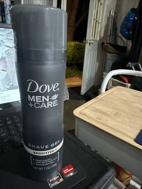 Dove 011111258594 Men Care Sensitive Shave Gel Prevents Razor Burn And Cuts Smooth Skin