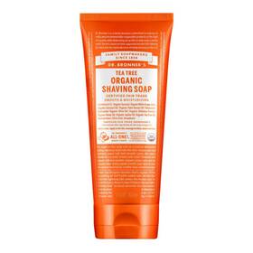 Dr. Bronners 1174887 Organic Tea Tree Shaving Soap 7 Fl Oz Nourishing Shave Gel