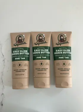 Dr. Squatch 810095595660 3 Easy Glide Shave Butter - Pine Tar 6 Fl Oz Dr. Squatch 810095595660 3 Easy Glide Shave Butter - Pine Tar 6 Fl Oz