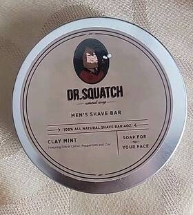 Dr. Squatch 8675309 Dr. Rare Shave Bar Clay Mint- New