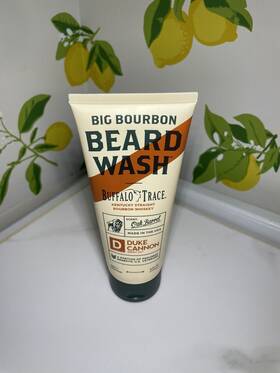Duke Cannon 371782002323 Big Bourbon Beard Wash Buffalo Trace 6 Oz New