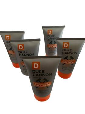 Duke Cannon 854410004321 Working Mans Face Wash 4 Oz Vit C Menthol To Energize 5 Bottles