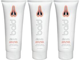 Dznuts 711.dzn110.120 Bald Super Smooth Shaving Cream - Prevents Razor Burns Ingrown Hairs Cool