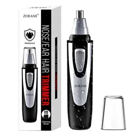B098nshbqk Ear & Nose Hair Trimmer And - Painless Eyebrow Facial Clipper Ipx7 Waterproof