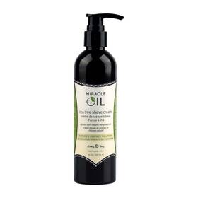 Earthly Body Eb-mosk001 Miracle Oil Tea Tree Shave Cream 8oz