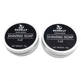 Echolly 781591790906 Shaving Soap For Men By Echolly-premium Shave Puck-smoothest Wet S