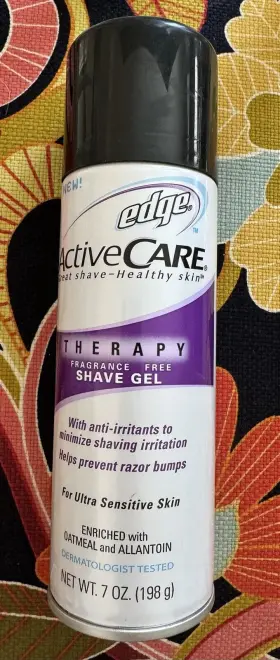 Edge 046500154157 Activecare Fragrance Free Therapy Shave Gel Ultra Sensitive Skin Rare