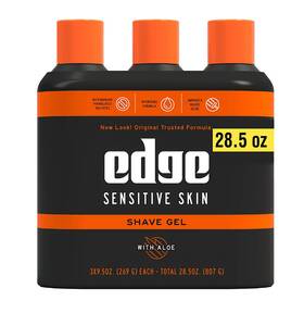Edge 431126 Sensitive Skin Shave Gel 9.5 Oz
