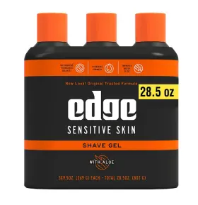 431126 Edge Sensitive Skin Shave Gel 9.5 Oz