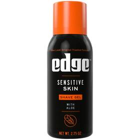 Edge 643665564816 Mens Sensitive Skin Formula Shave Gel Soothing Aloe Trial 2.75oz 9 Pack