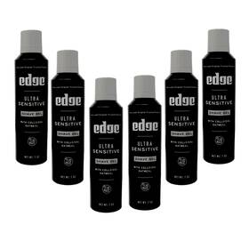 Edge 704817724363 For Men Ultra Sensitive Shave Gel With Oatmeal And Allantoin 7oz 6 Pack