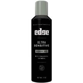 Edge 704817724387 For Men Ultra Sensitive Shave Gel With Oatmeal And Allantoin 7oz 8 Pack