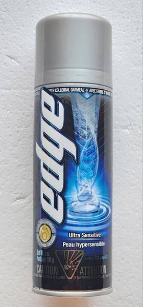 Edge 841058005285 Ultra Sensitive Shave Gel W Oatmeal Moisturizes Protects Soothes Skin 7 Oz