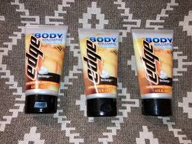 Edge 841058006480 Lot Of 3 Recharge Face And Body Non Foaming Shaving Cream Men S 5.1oz New