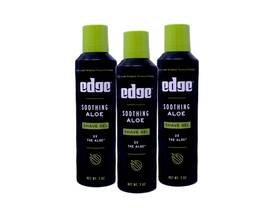 Edge B00joloksy Soothing Aloe Shave Gel Men By 7 Ounce 3 Pack