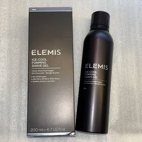 Elemis 641628012138 Ice Cool Foaming Shave Gel 6.7oz New Aloe Vera Oak Bark Witch Hazel