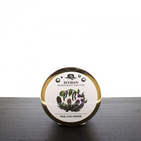 Elysian 884320 Tallow And Shea Butter Shaving Soap Pine Pepper